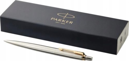 PARKER Jotter SREBRNA kemijska olovka sa ZLATNOM kopčom