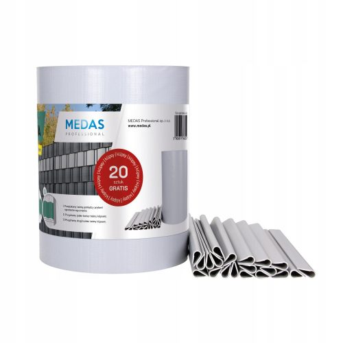 Mreža - Medas Professional traka za mačevanje 19 cm x 35 m siva