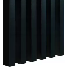   Golddoor Premium 3D LAMELE 29x40 Crni Zidni Paneli - Set od 12 komada