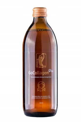 GO Collagen Liquid PRO - Napredni Tekući Kolagen za Kožu, Kosu i Zglobove