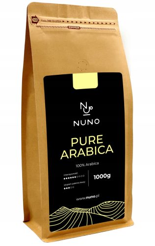  Arabica NUNO kava u zrnu Pure Arabica kava u zrnu 1000g 1000g