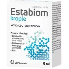   Estabiom Krople - Preparat za jačanje imuniteta sa probioticima i vitaminom D3, 5 ml