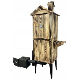 Roštilj na drveni ugljen - pušnica na drva KER