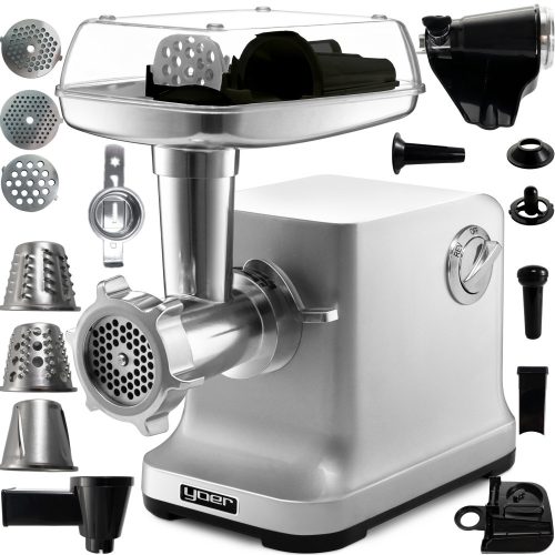 Yoer Grindo Mlin za Meso Srebrno/Siva 1900 W
