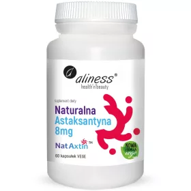   NatAxtin™ Naturalna Astaksantyna 8 mg - 60 kapsuła iz Atacama pustinje