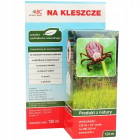  Tekućina protiv krpelja i komaraca ABC 0,3 kg 120 ml