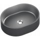 Umywalka Granitowa MODERNO OVALO Moonlight Grey 48x37