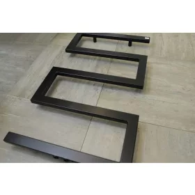   Vrhunski dizajnirani radijator za kupaonicu Snake Line 105x60cm crni
